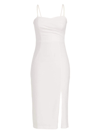 Dress The Population Alana White Midi Dress