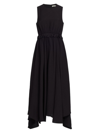 ULLA JOHNSON WOMEN'S EVITA SLEEVELESS ASYMMETRIC MAXI DRESS