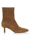 3.1 Phillip Lim / フィリップ リム Nell Suede Ankle Booties In Sandalwood