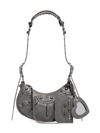 Balenciaga Women's Le Cagole Xs Shoulder Bag In Dark Grey