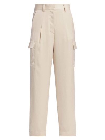 Ba&sh Women's Cary Straight-leg Trousers In Champagne