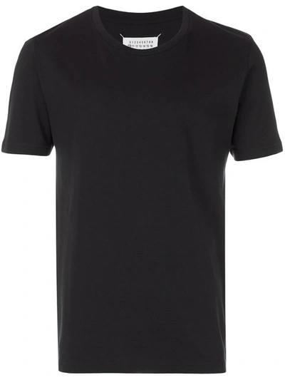 Maison Margiela Classic Short Sleeve T-shirt In Black