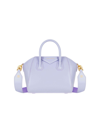 Givenchy Antigona Toy Mini Leather Shoulder Bag In Lavender