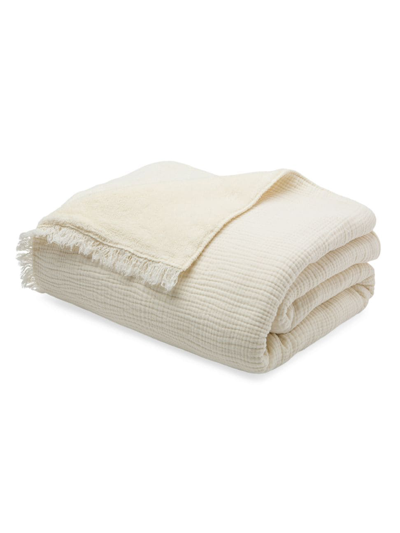 House No. 23 Alaia Throw In Coconut