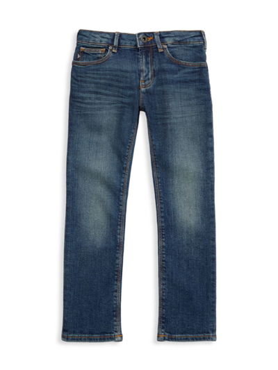 Emporio Armani Kids' Little Boy's & Boys Five-pocket Jeans In Denim