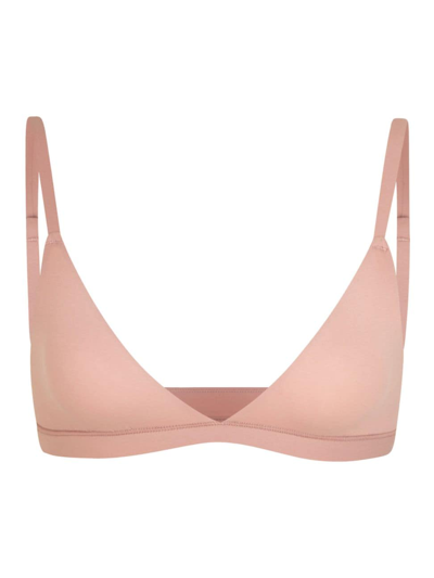 Skims Women's Fits Everybody Triangle Bralette In Clay