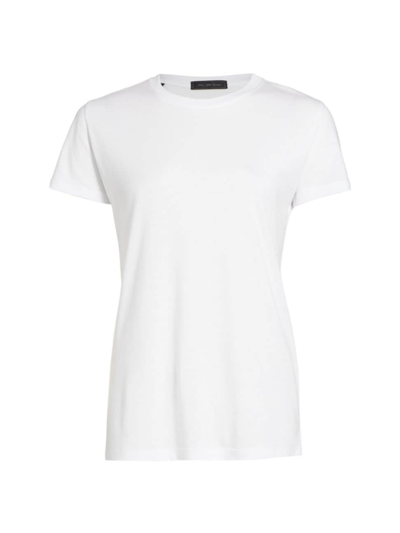 Saks Fifth Avenue Women's Relaxed Crew-neck T-shirt In Egret