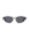 Givenchy Gv Day 55mm Cat Eye Sunglasses In Grey