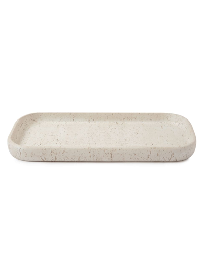 Kassatex Aman Rounded Tray In Ivory