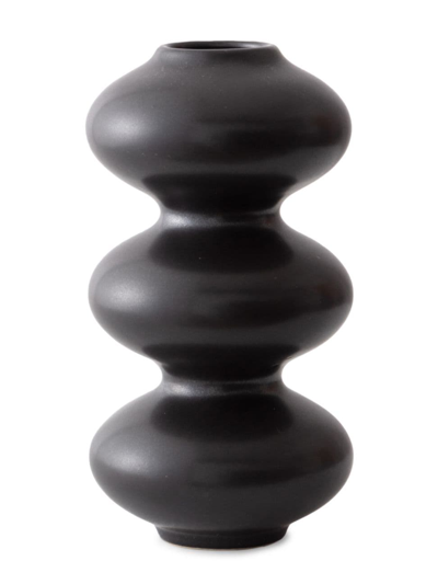 Forma Rosa Studio Wave Form Vase In Black
