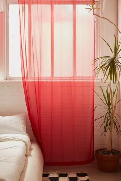 Urban Outfitters Chiffon Window Panel