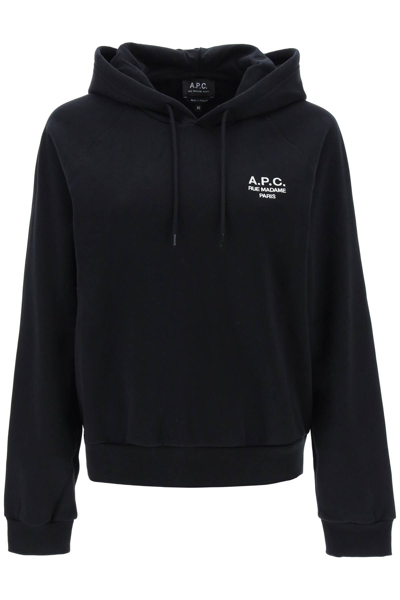 APC SERENA HOODIE WITH LOGO EMBROIDERY
