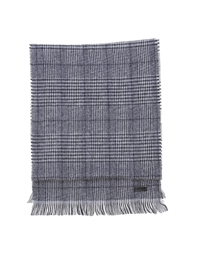 Emporio Armani Wool Blend Scarf In Grey