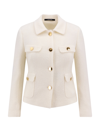Tagliatore India Blazer In White