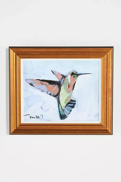 Soicher Marin Studios Hummingbird Wall Art In Green