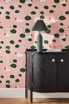 Carly Beck Lilypad Lake Wallpaper In Pink