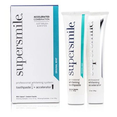 Supersmile Professional Whitening System: Toothpaste 40g/1.4oz + Accelerator 34g/1.2oz