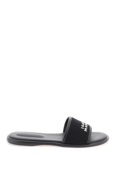 Isabel Marant Vikee Slides In Black