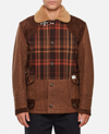Fay Archive Caban Jacket In Brown