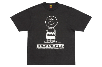 Pre-owned Human Made Peanuts #2 T-shirt Black