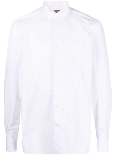 Ralph Lauren Wingtip-collar Poplin Shirt In White