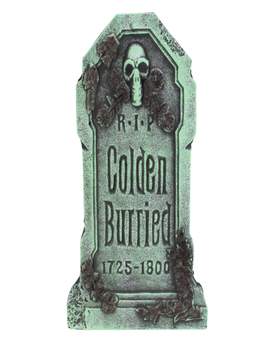 Northlight 28.5" Colden Burried Halloween Tombstone Yard Decor In Black