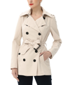 KIMI & KAI WOMEN'S NOA WATER-RESISTANT SHELL TRENCH COAT