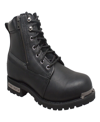 ADTEC MEN'S 6" REFLECTIVE DOUBLE ZIPPER BIKER BOOT