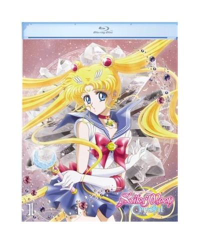 Warner Bros Warner Home Video Sailor Moon-crystal-set 1 Blu-ray Dvd-4 Disc, Combo In White