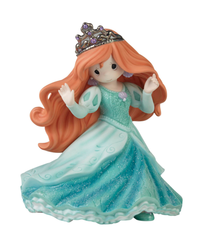 Precious Moments 100th Anniversary Celebration Disney 100 Ariel Bisque Porcelain Limited Edition Figurine In Multicolored