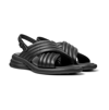 Camper Spiro Leather Sandals In Black