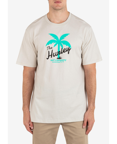 Hurley Men's Everyday Salt And Lime Short Sleeve T-shirt In Bone