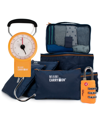 Miami Carryon Essential Travel Kit Combo In Navy
