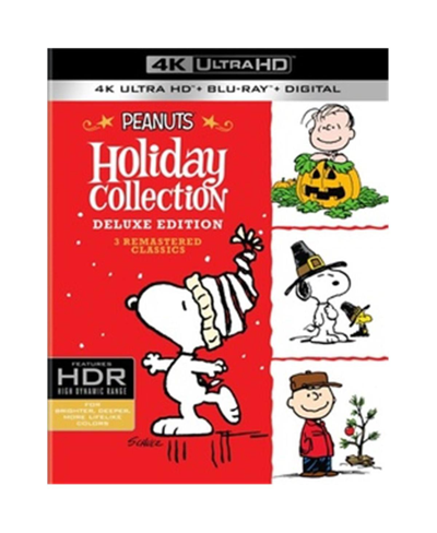 Warner Bros Warner Home Video Peanuts Holiday Anniversary Collection Dvd - Blu-ray In Blue