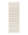 Becki Owens X Surya Rivi Borc2300 2'7" X 7'3" Runner Area Rug In Silver