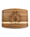 TOSCANA MANDALORIAN THE CHILD GALAXY GREETINGS OVALE ACACIA CUTTING BOARD