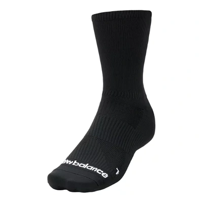 New Balance Unisex Run Foundation Flat Knit Midcalf In Black
