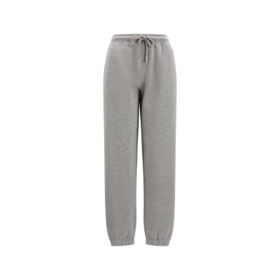 Moncler Collection Fleece Trackpants Gray In Grey