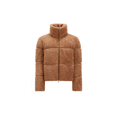 Moncler Collection Doudoune Courte Segura In Beige