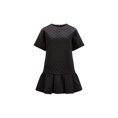 Moncler Collection Quilted Dress Black