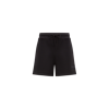 Moncler Short En Molleton In Noir
