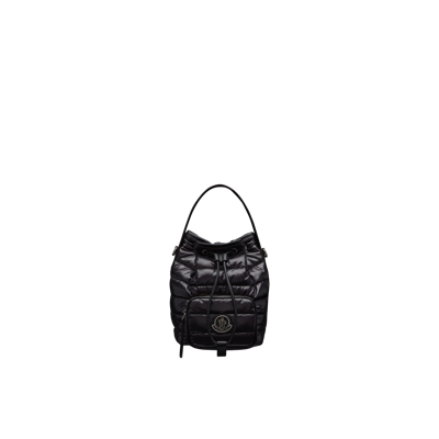 Moncler Collection Kilia Bucket Bag Black In Noir