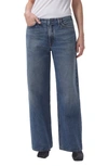 AGOLDE LEX HIGH WAIST WIDE LEG ORGANIC COTTON JEANS