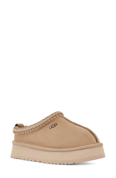 Ugg Tazz Platform Slipper In Mustard Seed