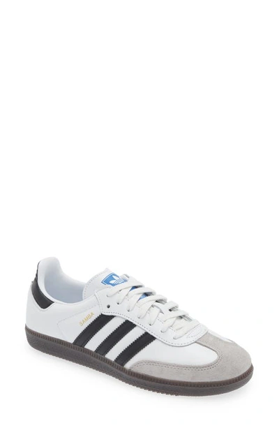 Adidas Originals Samba Og Sneaker In White/ Clay/ Crystal White