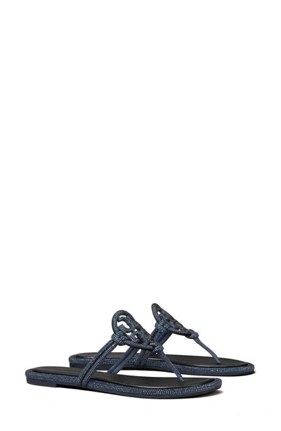 TORY BURCH TORY BURCH MILLER KNOTTED PAVÉ KNOTTED SANDAL