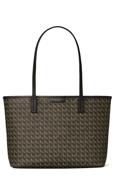 Tory Burch Small Ever-ready Zip Tote In Black