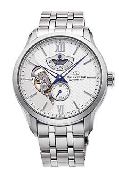 Pre-owned Orient Star Rk-av0b01s Mechanical Automatic Men's Watch Made In Japan Silver