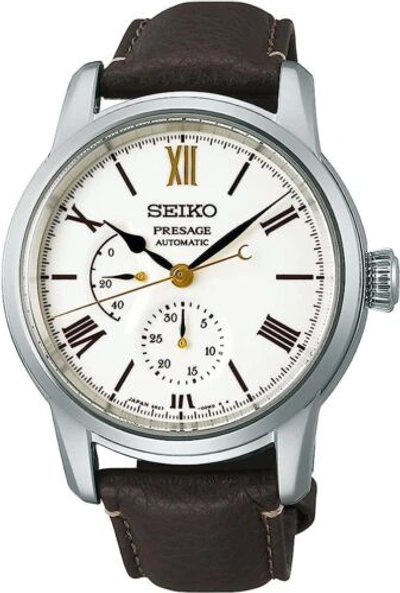 Pre-owned Seiko Presage Sarw067 Limited 110th Anniversary Craftsmanship Series Watch Men