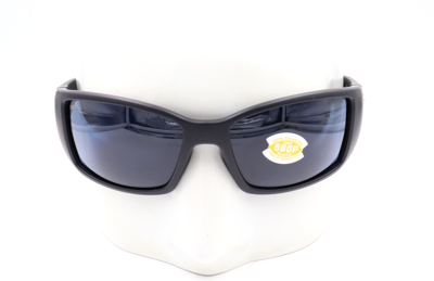 Pre-owned Costa Del Mar Blackfin Matte Black Gray Sunglasses 06s9014 90140262 $203